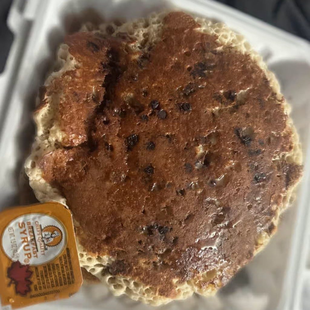 Chocolate Chip Pancakes.