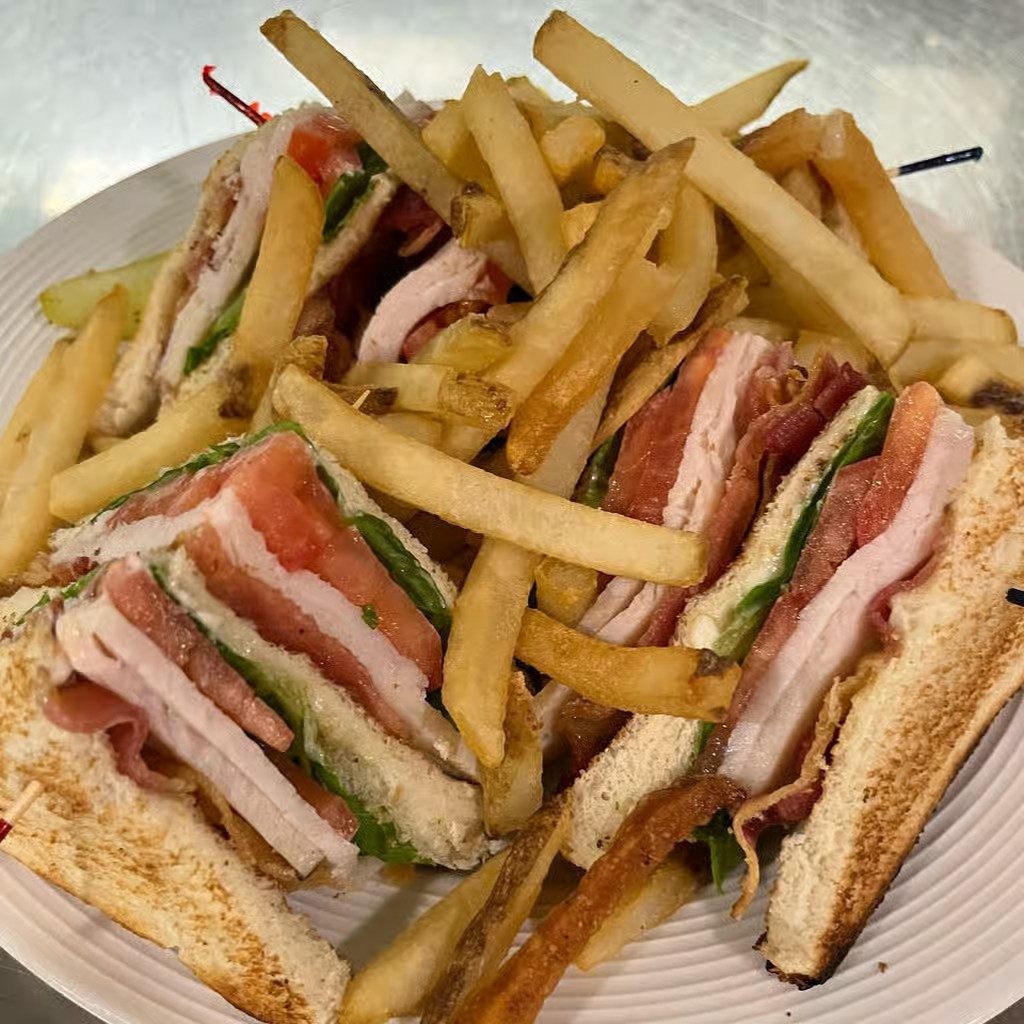 Triple Decker Turkey Club.