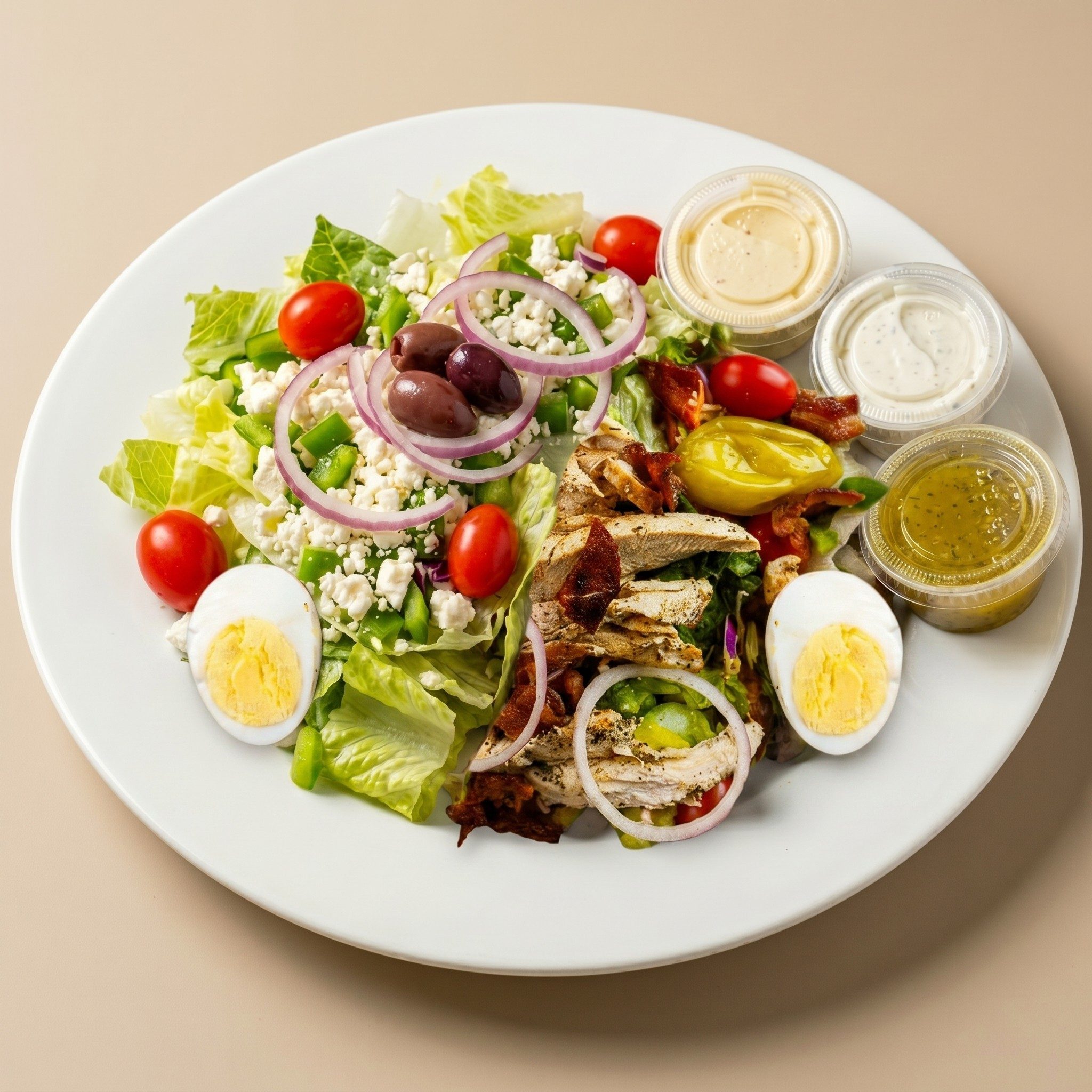 Chicken BLT Salad.