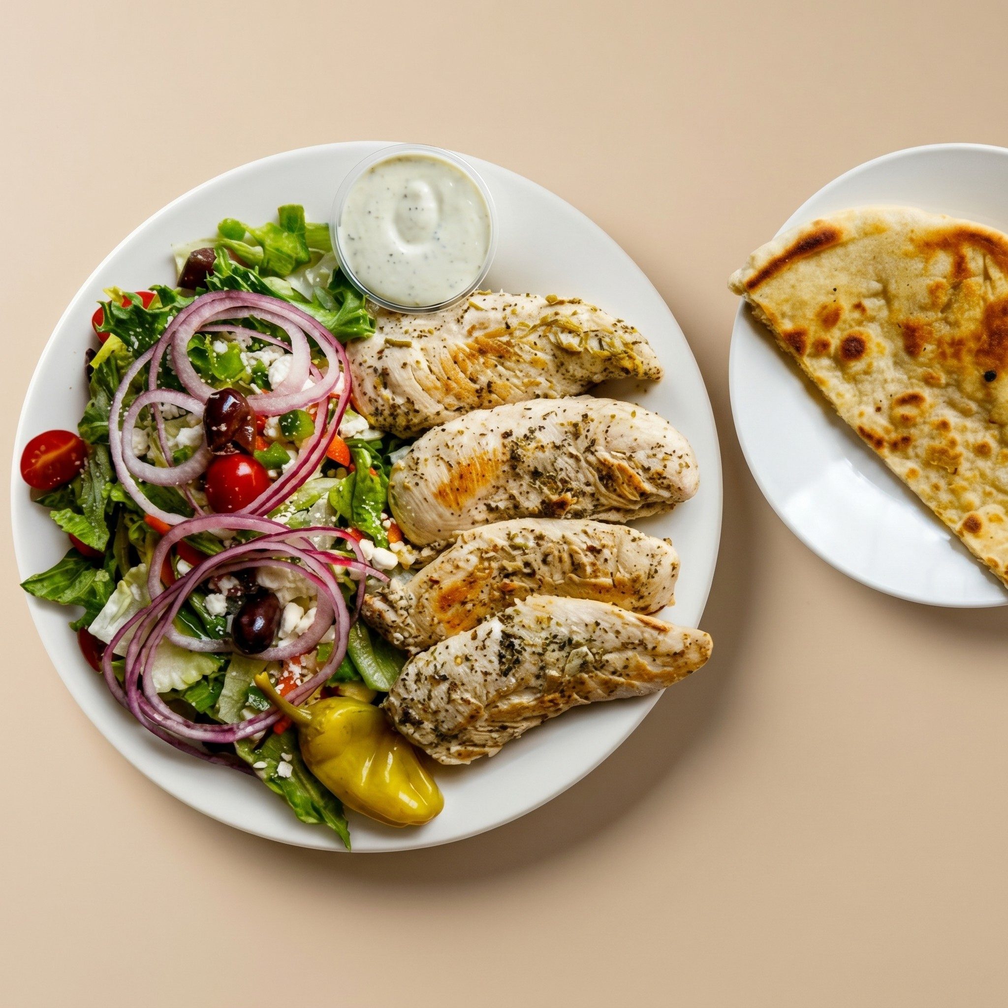 Chicken Souvlaki.