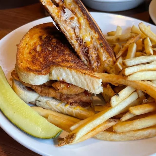 BBQ Chicken Melt.