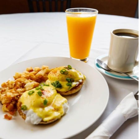 Eggs Benedict.
