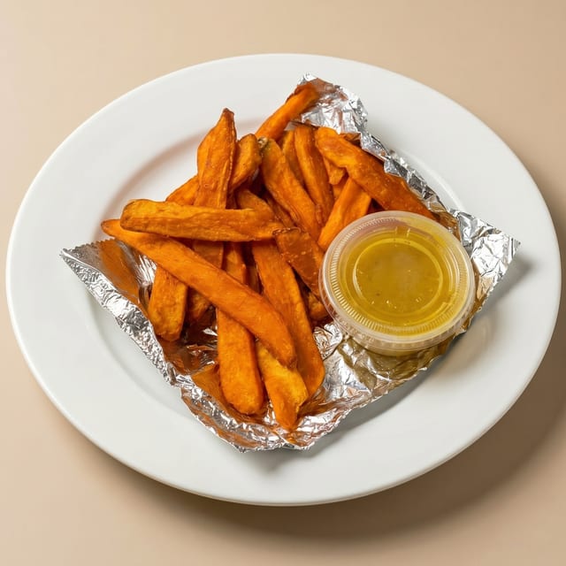 Honey Butter Sweet Potato Fries.